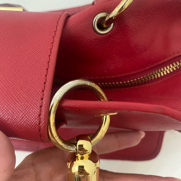 Red Badgley Mischka large handbag - Picture 11 of 14